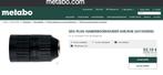 Metabo SDS-Plus Hamerboorhouder UHE/KHE (631920000), Ophalen of Verzenden, Nieuw