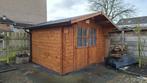 Houten blokhut 2,75 x 2,75 meter, Ophalen, 200 tot 400 cm, 250 tot 500 cm, Blokhut