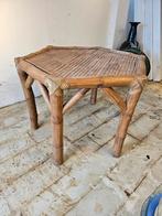 Bamboe tafel, Huis en Inrichting, Ophalen, Overige materialen, Gebruikt, 75 cm of meer