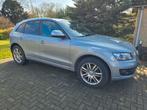 Audi Q5 2.0 Tfsi Quattro S-tronic 2009 Grijs, Auto's, Automaat, Lichtsensor, Zwart, Vierwielaandrijving