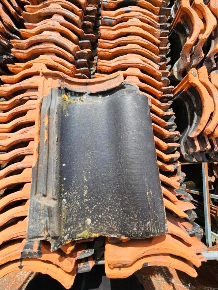 ca 6800 st verbeterd romeinse dakpannen, Doe-het-zelf en Verbouw, Dakpannen en Dakbedekking, Gebruikt, Dakpannen, Steen of Klei