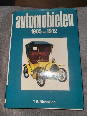 Automobielen 1905-1912 - T.R. Nicholson beschikbaar voor biedingen