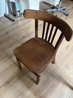 Vintage houten stoelen, Ophalen, Gebruikt, Bruin