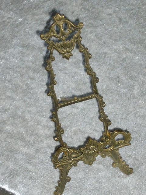 Koperen Foto Standaard Type Schilderij Ezel, Antiek en Kunst, Curiosa en Brocante, Ophalen