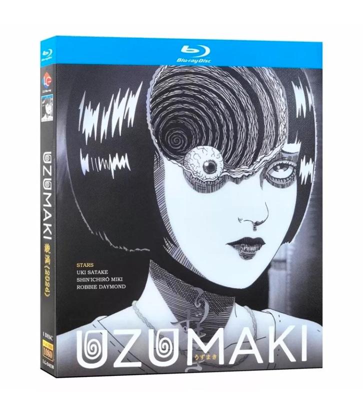 Uzumaki (2024) Junji Ito, Complete miniserie, Blu-ray!, Cd's en Dvd's, Blu-ray, Nieuw in verpakking, Tekenfilms en Animatie, Boxset