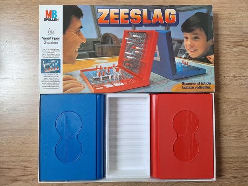 Spel: Zeeslag, Hobby en Vrije tijd, Gezelschapsspellen | Bordspellen, Zo goed als nieuw, Een of twee spelers, Ophalen of Verzenden
