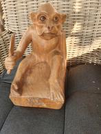 Houten aap beeldje art deco, Antiek en Kunst, Ophalen of Verzenden