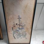 Aziatisch schilderij, Ophalen