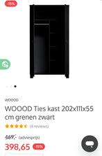 Woood Ties kast, Ophalen, Zo goed als nieuw, 25 tot 50 cm, 200 cm of meer