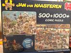 Jan van Haasteren puzzels: Tour De France & Motorrace, Ophalen of Verzenden, 500 t/m 1500 stukjes, Zo goed als nieuw