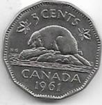 5  cent  1961  Canada. km. 50 a, Postzegels en Munten, Munten | Amerika, Ophalen of Verzenden, Losse munt, Noord-Amerika