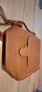 Bruine Hexagona Paris Schoudertas, Gebruikt, Minder dan 30 cm, Bruin, Ophalen of Verzenden