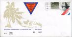 Nederland 1980 1007 Einde WO 2 in Nederlands Indië kaart, Postzegels en Munten, Ophalen of Verzenden, Envelop