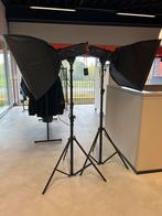 Foto studiolampen (set van 2), Ophalen, Zo goed als nieuw, Lamp of Flitsset