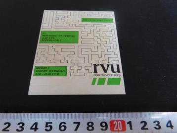 sticker RVU educatieve omroep  beschikbaar voor biedingen