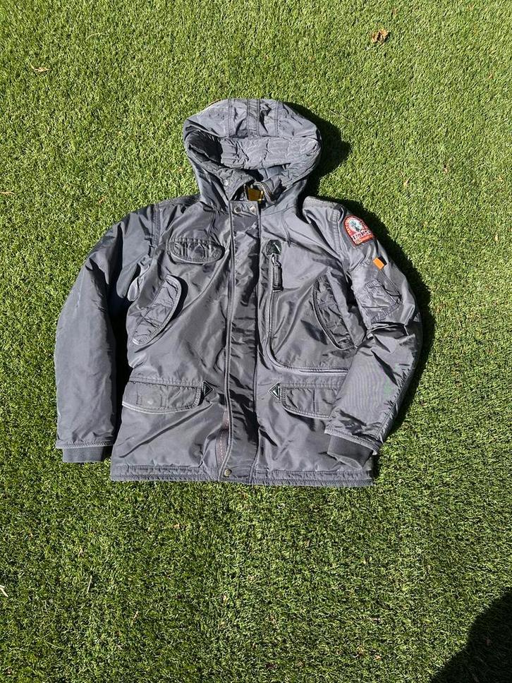 Parajumpers jas | 10-12 jaar, Kleding | Heren, Jassen | Winter, Zo goed als nieuw, Overige maten, Grijs, Ophalen of Verzenden