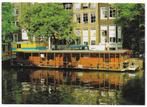Amsterdam Woonboot voor Zwerfkatten Ansichtkaart ( B5340 ), Ophalen of Verzenden, 1980 tot heden, Noord-Holland