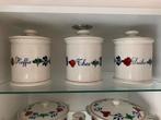 3 voorraad potten boerenbont, Huis en Inrichting, Keuken | Servies, Overige typen, Ophalen of Verzenden, Zo goed als nieuw, Aardewerk