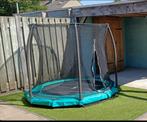 Salta Trampoline 213cm met Net - Groen, Kinderen en Baby's, Speelgoed | Buiten | Trampolines, Ophalen, Gebruikt