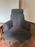 Twee grijze fauteuils van XOOON, Ophalen, Gebruikt, 75 tot 100 cm, Stof