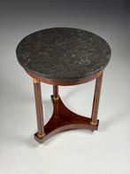 Empire Gueridon bijzettafel 1900 mahonie