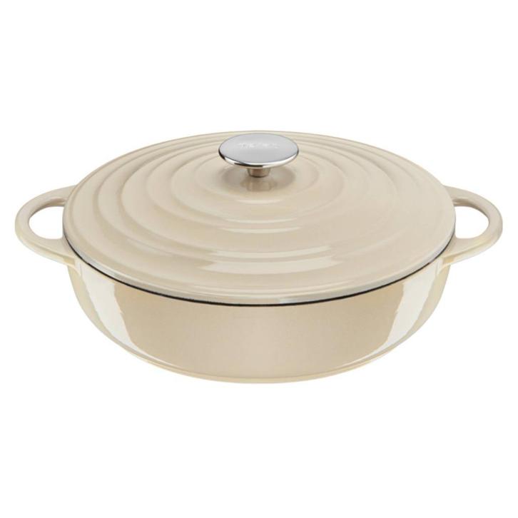 Tefal LOV Gietijzeren Braadpan 28 cm – 3,8 liter – Nieuw, Huis en Inrichting, Keuken | Potten en Pannen, Nieuw, Koekenpan of Braadpan