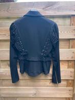 Eureka jasje/blazer maat 40 veterstrik details❗ALS nieuw, Maat 38/40 (M), Verzenden, Zwart, Eureka