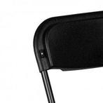 Klapstoel Titan - geheel Zwart (nieuw), Niet ingevuld, Zwart, Niet ingevuld, Nieuw