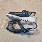 Wolky sandalen open hak peep toe maat 40, Wolky, Zwart, Zo goed als nieuw, Sandalen of Muiltjes