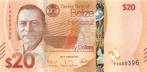 Belize 20 Dollars 2025 Unc pn 76a, Ophalen, Midden-Amerika, Los biljet
