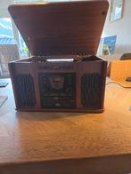 Retro Platenspeler cd en cassette recormet Radio & CD Speler, Ophalen of Verzenden, Zo goed als nieuw, Platenspeler, Overige merken