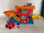 Little People garage met tankstation, Kinderen en Baby's, Speelgoed | Fisher-Price, Verzenden, Zo goed als nieuw, Speelset