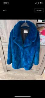 Nieuw faux fur jas blauw aaiko maat m, Ophalen of Verzenden, Nieuw, Blauw