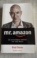 Brad Stone Mr. Amazon Jeff Bezos paperback ongelezen 383 blz, Ophalen of Verzenden, Zo goed als nieuw, Nederland