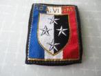 Frans embleem, 1er Corps d'Armée 6ème Région, Verzenden, Landmacht, Overige gebieden, Embleem of Badge