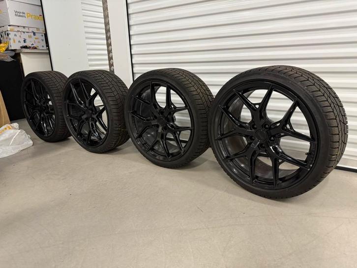 20 inch VOSSEN velgen inclusief winterbanden, Auto-onderdelen, Banden en Velgen, Velg(en), Winterbanden, 20 inch, Ophalen of Verzenden