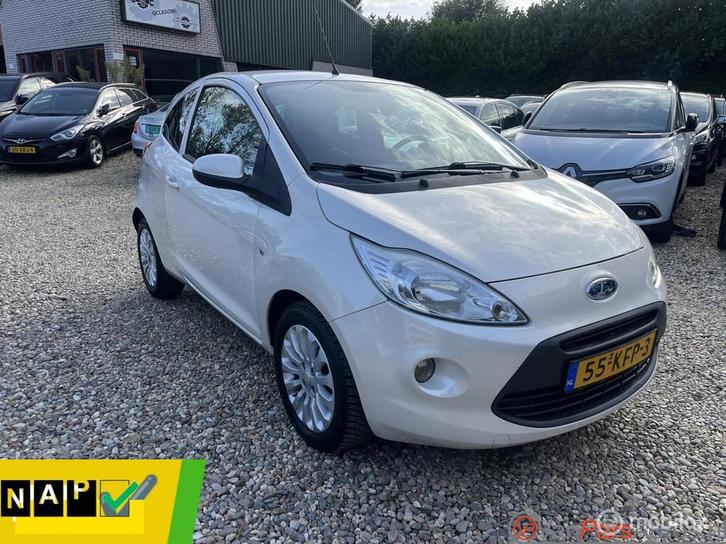Ford Ka 1.2 Titanium X,Airco,2e eigenaar!, Auto's, Ford, Bedrijf, Te koop, Ka, ABS, Airbags, Airconditioning, Alarm, Boordcomputer