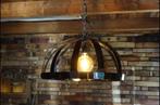 Hanglamp, origineel, van de banden van een wijnvat, kijk nu!, Huis en Inrichting, N.v.t., N.v.t., Nieuw, Ophalen of Verzenden