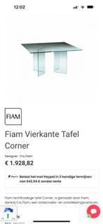 EETTAFEL & SALONTAFEL SET & VITRINE KAST TE KOOP!, Huis en Inrichting, Ophalen, 50 tot 100 cm, Glas, Vijf personen of meer