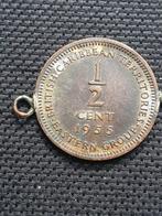 1/2 cent 1955 Brits Caribean, Ophalen of Verzenden, Midden-Amerika