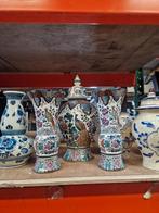 Antiek kaststel pauwen, Ophalen