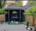 Prieel, zeshoekig., Tuin en Terras, Ophalen, Gebruikt, Hout, 200 tot 400 cm