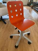 IKEA Bureau stoel oranje, Oranje, Gebruikt, Ophalen of Verzenden