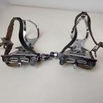 Shimano 600 ex tricolor Ultegra pedalen pd-6400 toeclips, Crankstel of Pedalen, Gebruikt, Shimano, Ophalen of Verzenden