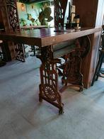 Unieke tafel - plaatwals onderstel, Ophalen