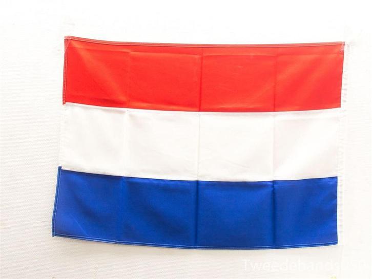 nederlandse vlag 20724, Diversen, Vlaggen en Wimpels, Gebruikt, Ophalen of Verzenden