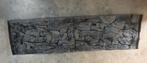 Achterwand aquarium 198x56cm, in 2 delen Rock grijs, Ophalen of Verzenden, Zo goed als nieuw
