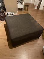 Grote Bruine Hocker / Poef, Ophalen, Gebruikt, Vierkant, 75 tot 100 cm