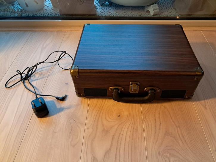 Fenton platenspeler koffer RP115B met bluetooth, Audio, Tv en Foto, Platenspelers, Zo goed als nieuw, Overige merken, Ophalen of Verzenden