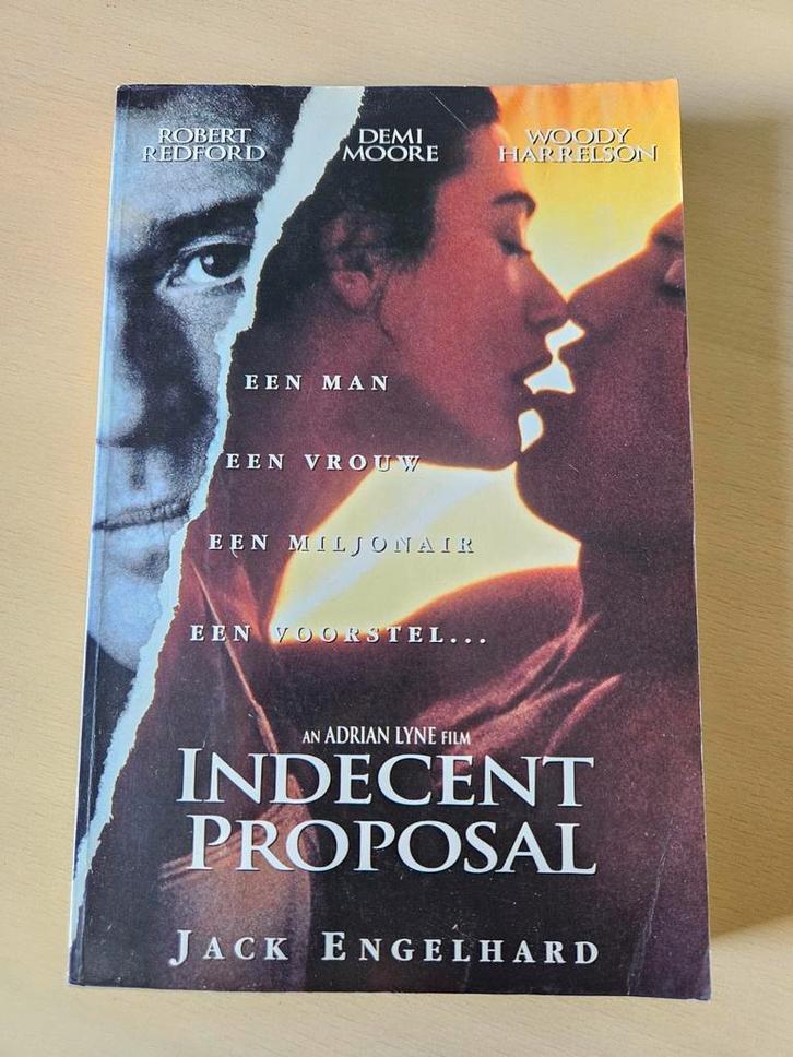 Indecent Proposal - Jack Engelhard (Film Boek), Boeken, Film, Tv en Media, Gelezen, Film- of Tv-bewerking, Ophalen of Verzenden